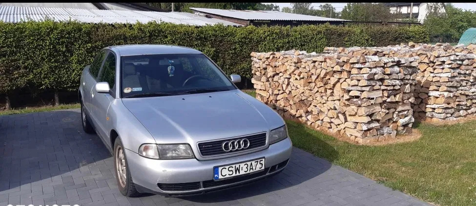 kujawsko-pomorskie Audi A4 cena 4500 przebieg: 351000, rok produkcji 1998 z Serock